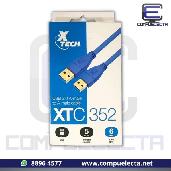 CABLE USB MACHO A USB MACHO 3.0 XTC352