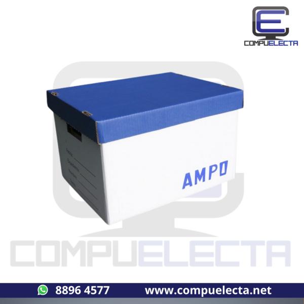 CAJA PARA ARCHIVAR AMPOS GRANDE CON AGARRADERA