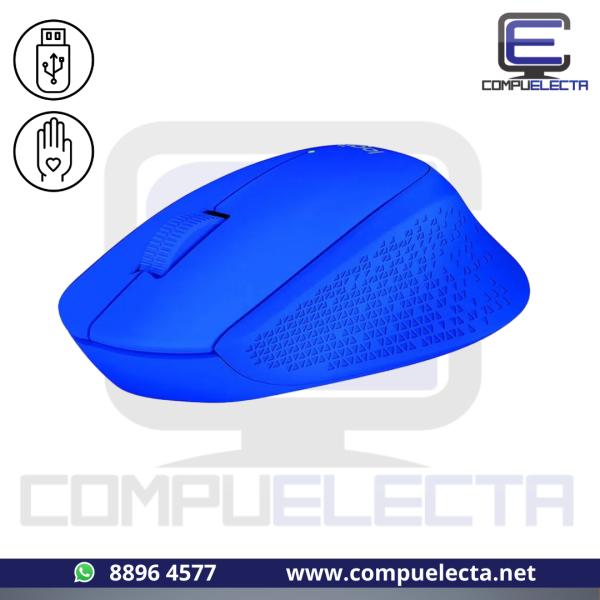 MOUSE LOGITECH INALAMBRICO M280 AZUL