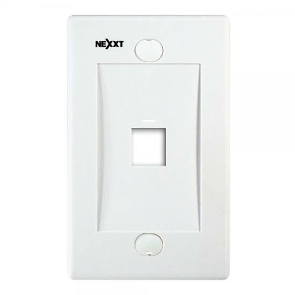 PLACA P/PARED NEXXT 1 POSICION