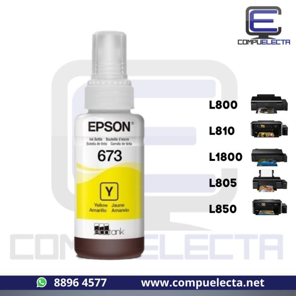 TINTA EPSON T673 AMARILLO  70ML