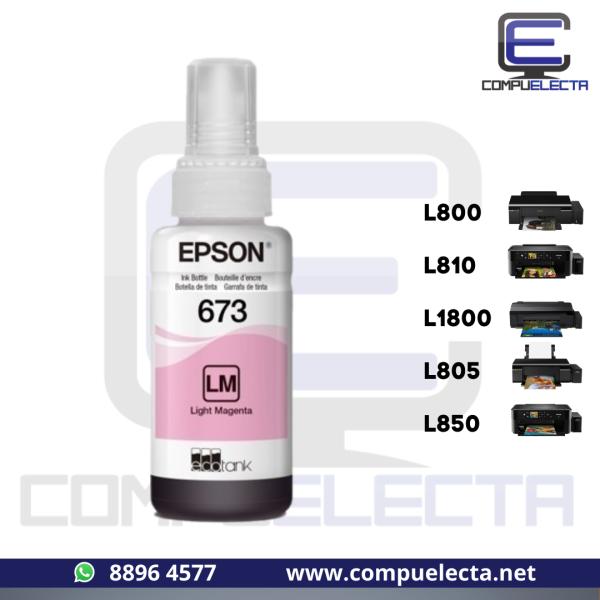 TINTA EPSON T673 LIGHT MAGENTA