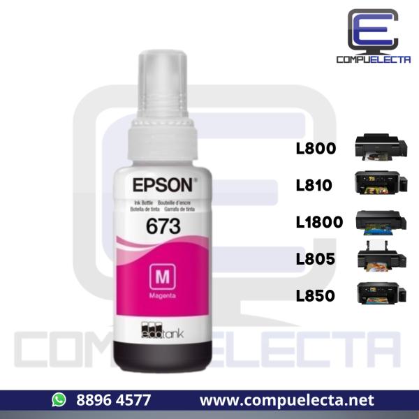 TINTA EPSON T673 MAGENTA 70ML
