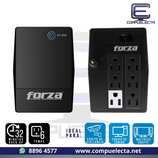 UPS FORZA 1000VA NT-1011 + LICENCIA MACAFEE