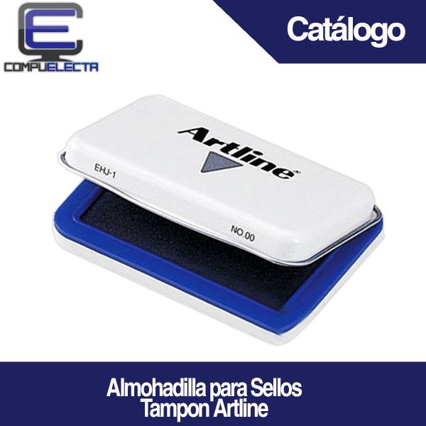 ALMOHADILLA SELLO #0 TINTA ARTLINE AZUL
