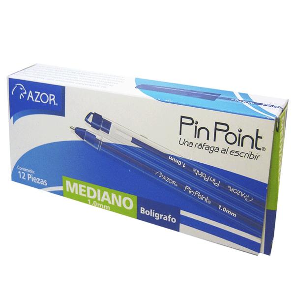 BOLIGRAFO PIN POINT AZUL PUNTA FINA 0.7