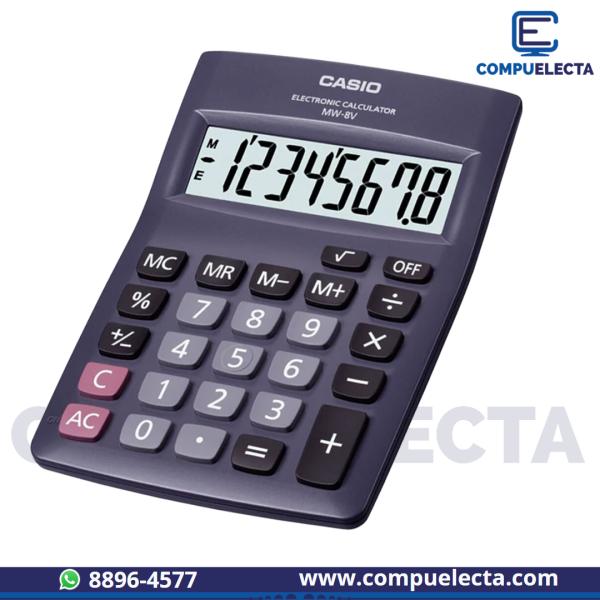 CALCULADORA CASIO MW-8V