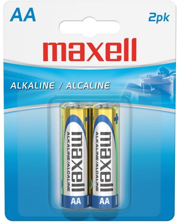 BATERIA AA MAXELL ALKALINA LR6-2BP 2PACK