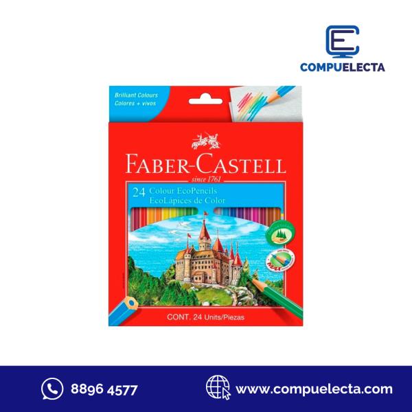 LAPIZ DE COLOR FABER-CASTELL 24U 118024