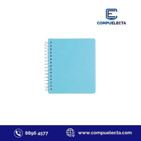 LIBRETA RESORTE DECORADA PEACE 1705-A7