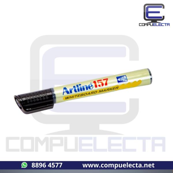 MARCADOR  PIZARRA PTA DE BALA ARTLINE 157 NEGRO