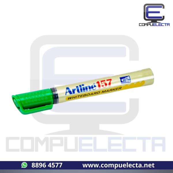 MARCADOR  PIZARRA PTA DE BALA ARTLINE 157 VERDE