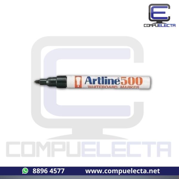 MARCADOR  PIZARRA RECARG ARTLINE 500 NEGRO