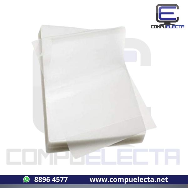 PLASTICO PARA LAMINAR DOBLE CARTA KARYMA 5MM 100U