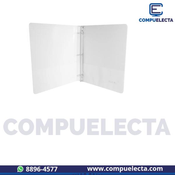 PORTAFOLIO CON FUNDA KINERA 1" BLANCO