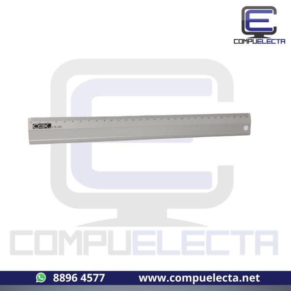 REGLA 30CM ALUMINIO COX CB-300