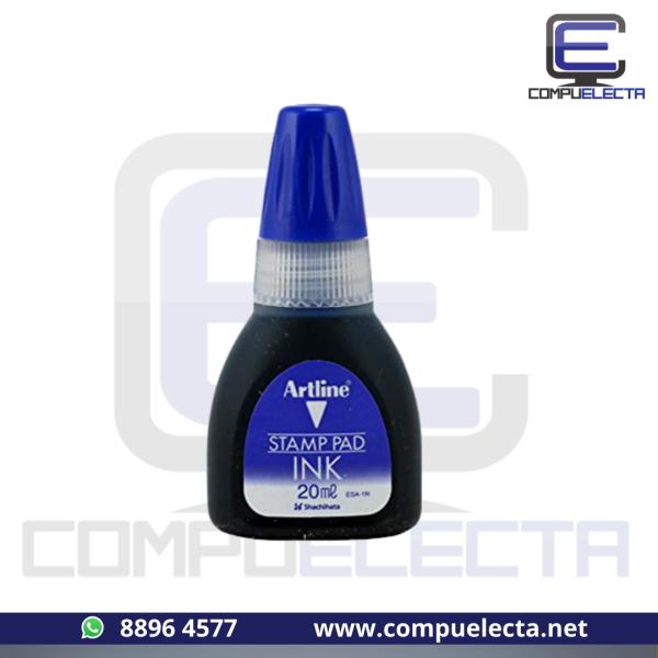 TINTA PARA SELLOS AZUL 20ML ARTLINE