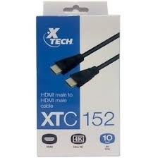 CABLE HDMI XTECH XTC152 10PIES (3MTS)