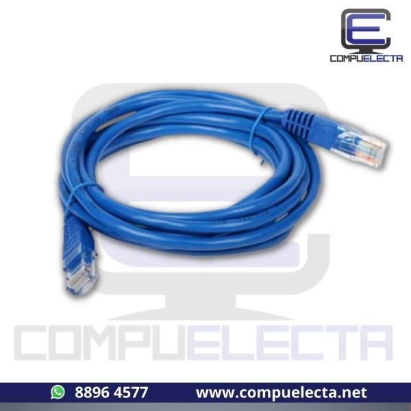 CABLE RED 10PIES CAT6 NEXXT AZUL (3 mts)