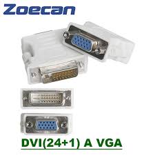 ADAPTADOR DVI JACK A VGA ZOECAN DVI-VGA