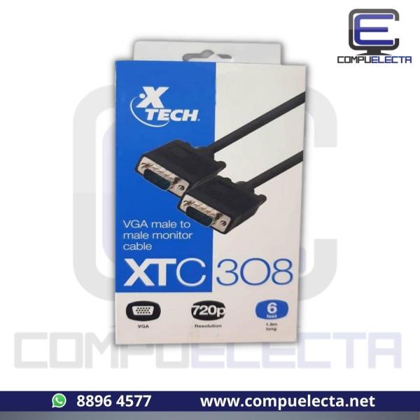 CABLE VGA 6PIES XTECH XTC308 (1.8MTS)