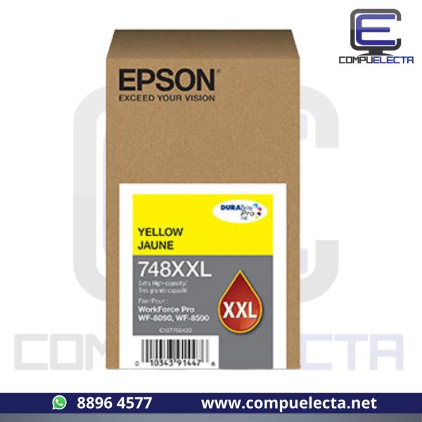 CARTUCHO EPSON 748XXL AMARILLO