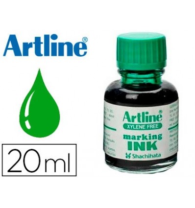 TINTA PARA MARCADORES PIZARRA ARTLINE VERDE