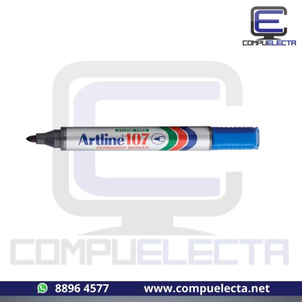 MARCADOR PERMANENTE ARTLINE 107 AZUL