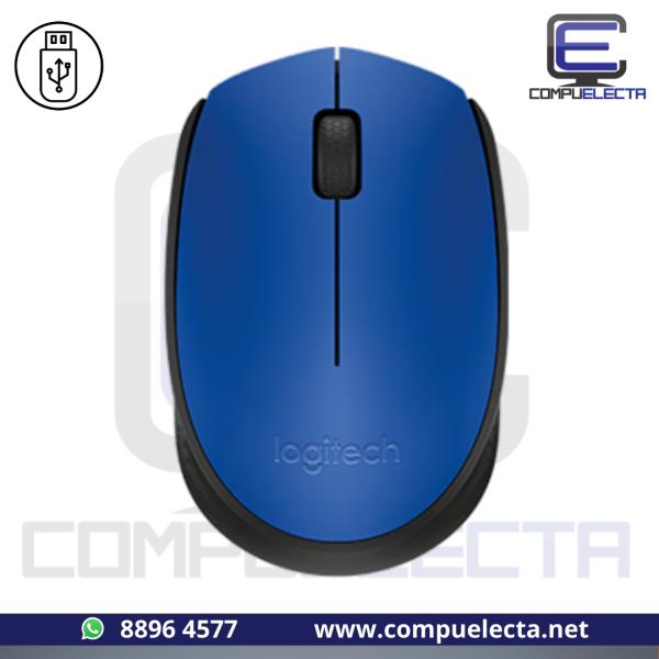 MOUSE LOGITECH INALAMBRICO M170 AZUL