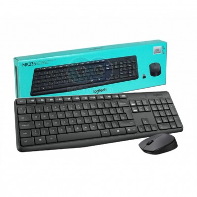 TECLADO Y MOUSE LOGITECH MK235 INALAMBRICO