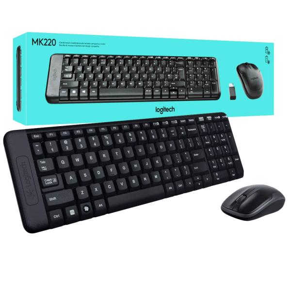 TECLADO Y MOUSE LOGITECH MK220 INALAMBRICO