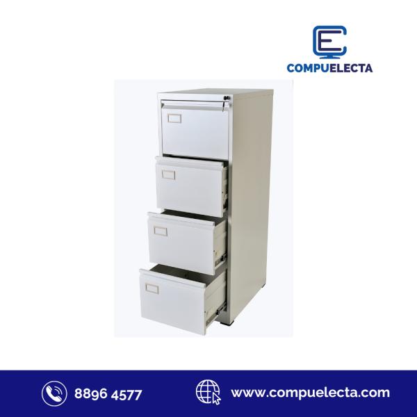 ARCHIVO 4 GAVETAS BEIGE CLARO 1206CH8