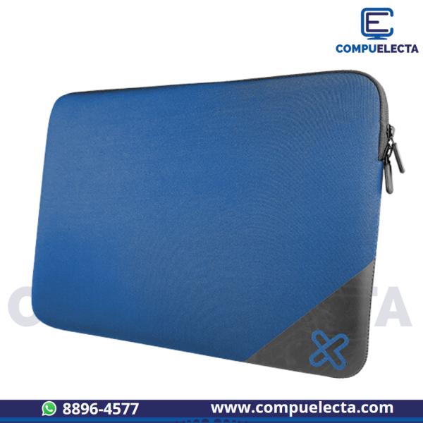 FUNDA REVERSIBLE KLIPX KNS-120BL 15.6 AZUL