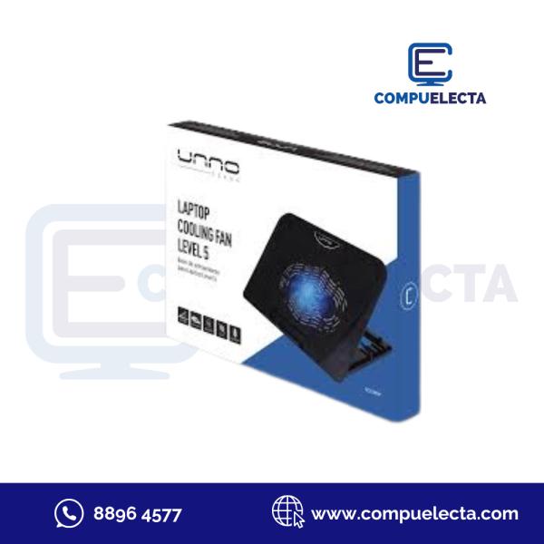 BASE VENTILADORA PARA LAPTOP UNNO TEKNO  NC6130BK