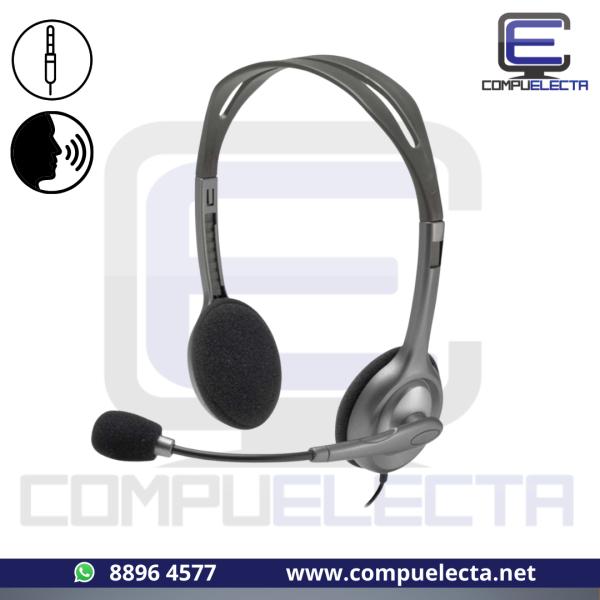 AUDIFONO HEADPHONES LOGITECH H111 NEGROS