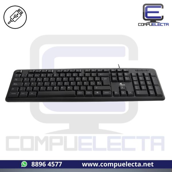 TECLADO XTECH XTK092S