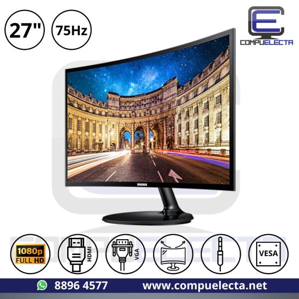 MONITOR 27" SAMSUNG CURVO LS27D366GANXZA 100Hz