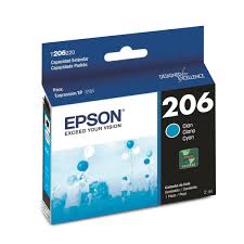 CARTUCHO EPSON 206 CIAN