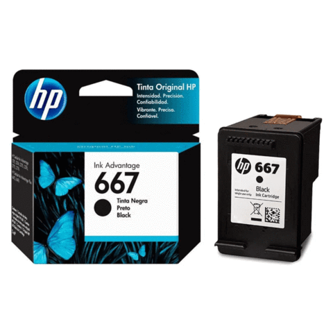 CARTUCHO HP 667 NEGRO