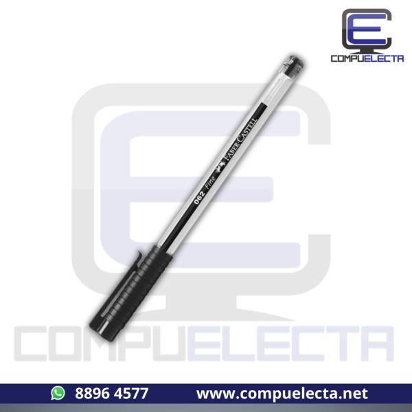 BOLIGRAFO FABER CASTELL FINO NEGRO