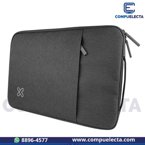 FUNDA REVERSIBLE KLIPX KNS-420GR 15.6 GRIS OSCURO