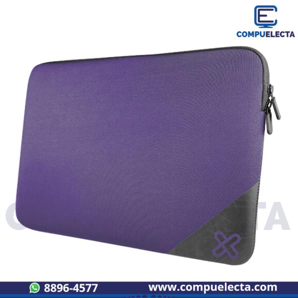 FUNDA REVERSIBLE KLIPX KNS-120PR 15.6 MORADA