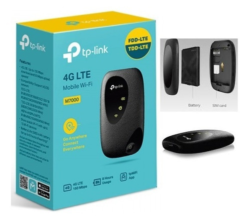 ROUTER ( MI-FI) TP LINK WI-FI PORTABLE M7000 4G