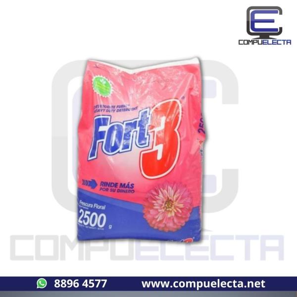 DETERGENTE FORT 3 FLORAL 3KG