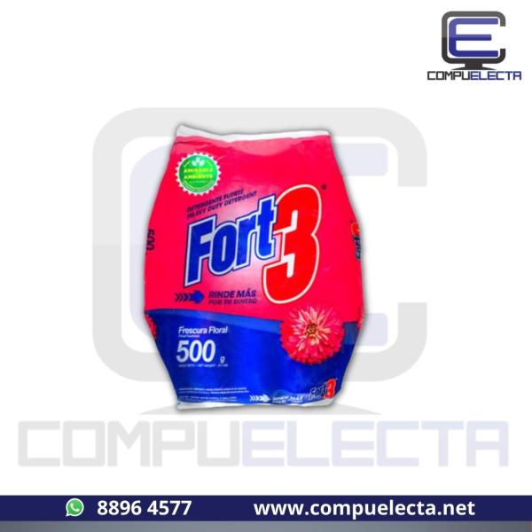 DETERGENTE FORT 3 FLORAL 4KG