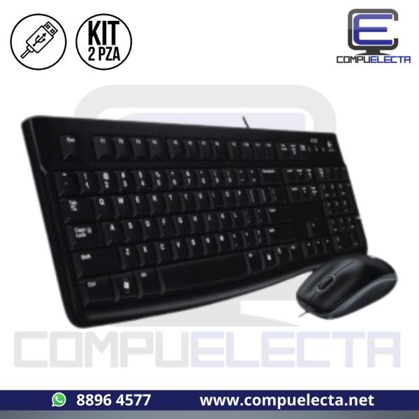 TECLADO Y MOUSE LOGITECH CABLEADO MK120