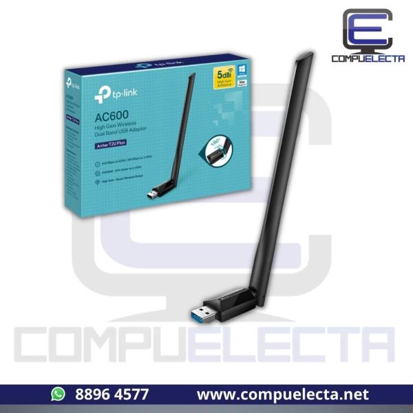 ADAPTADOR WIRELESS TP-LINK AC600 T2U PLUS