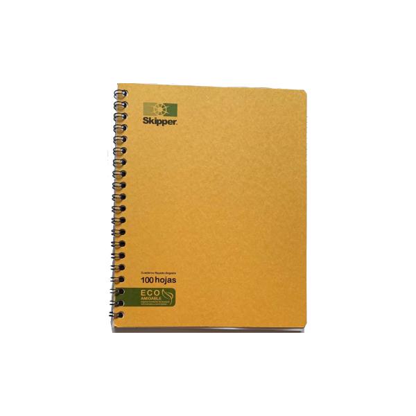 CUADERNO RESORTE R-100H SKIPPER #857