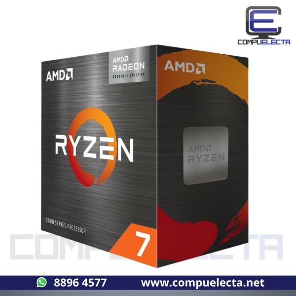 PROCESADOR RYZEN R7 5700G 3.8 GHZ LGA AM4 100-100000263BOX