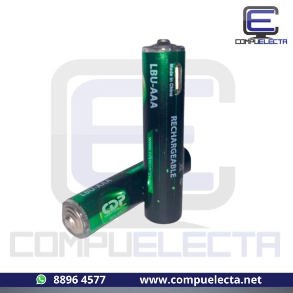 BATERIA AAA CDP 2 RECARGABLE 2UNI LBU-AAA